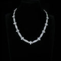 14MM Evil Eye & Cross VVS Moissanite Cuban Link Chain